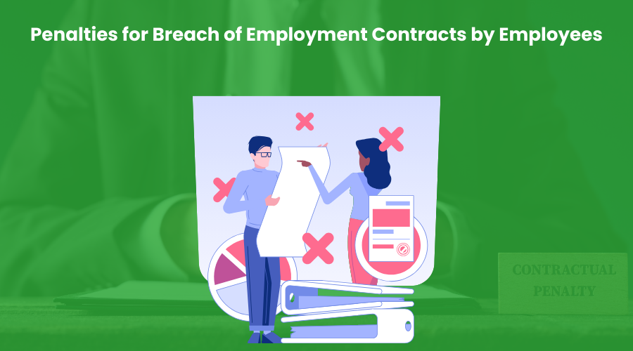penalties for breach of employment contract